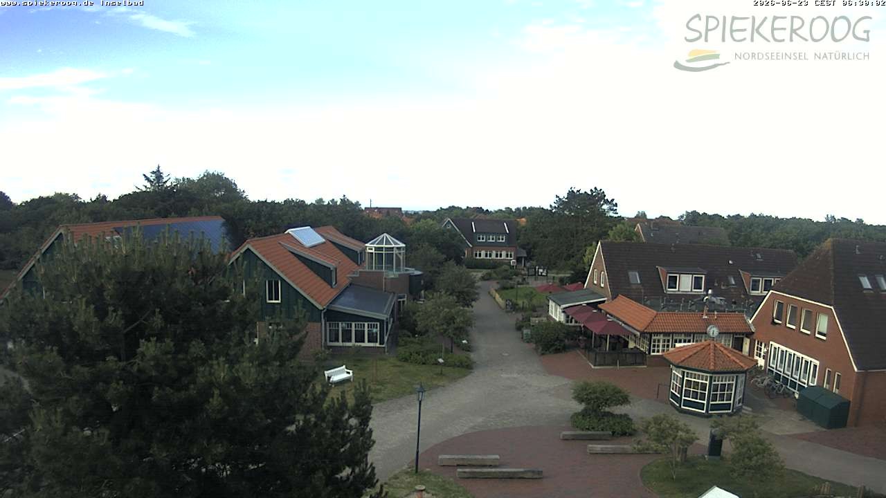 Archiv Foto Webcam Spiekeroog: Kurzentrum Inselbad