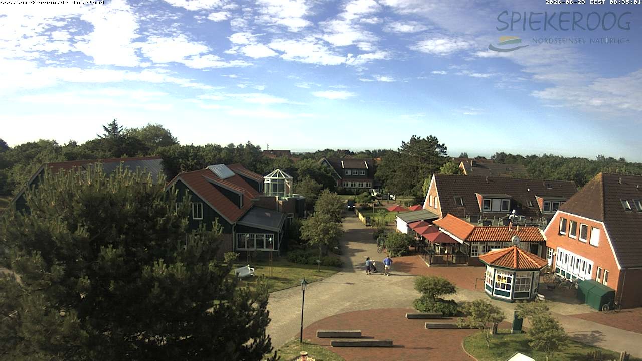 Archiv Foto Webcam Spiekeroog: Kurzentrum Inselbad