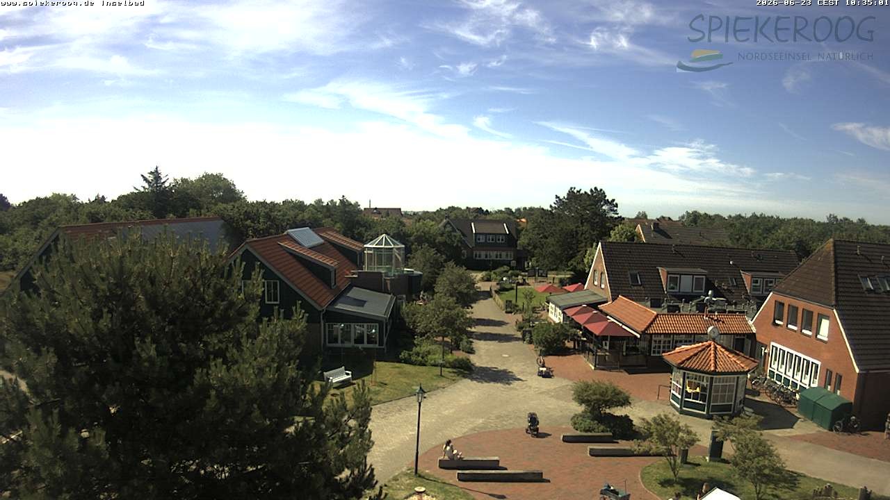 Archiv Foto Webcam Spiekeroog: Kurzentrum Inselbad