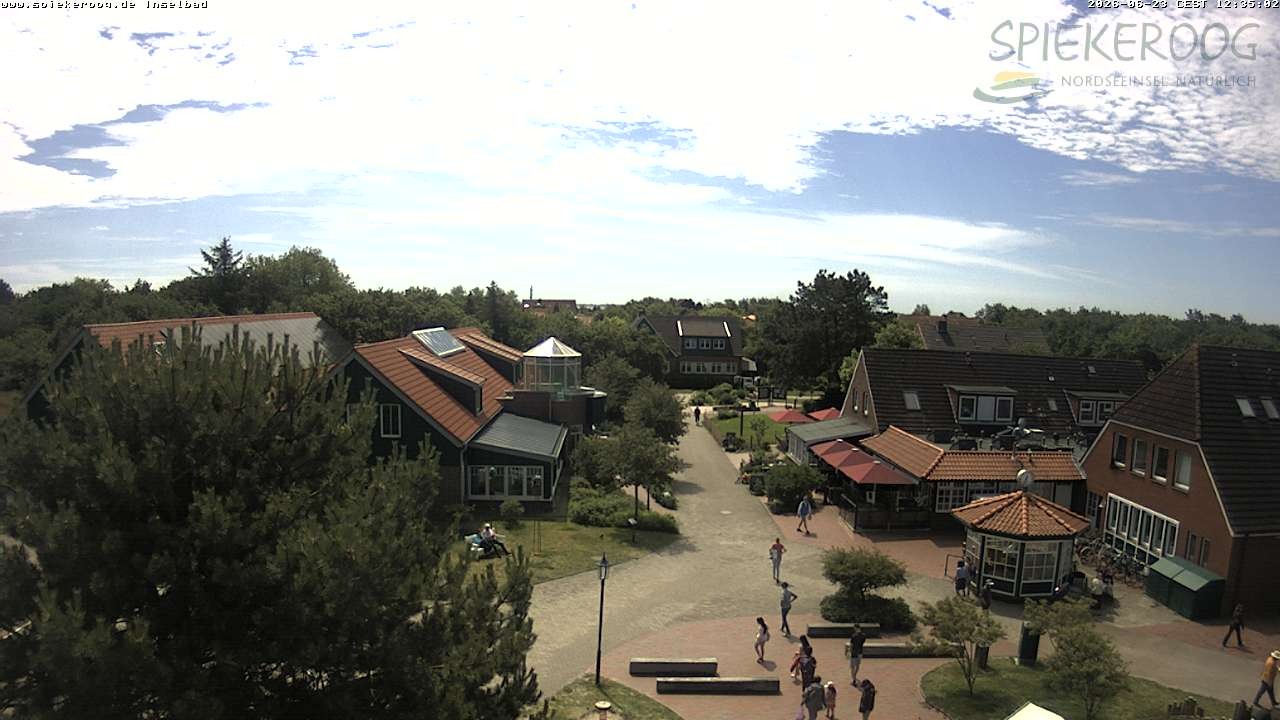 Archiv Foto Webcam Spiekeroog: Kurzentrum Inselbad