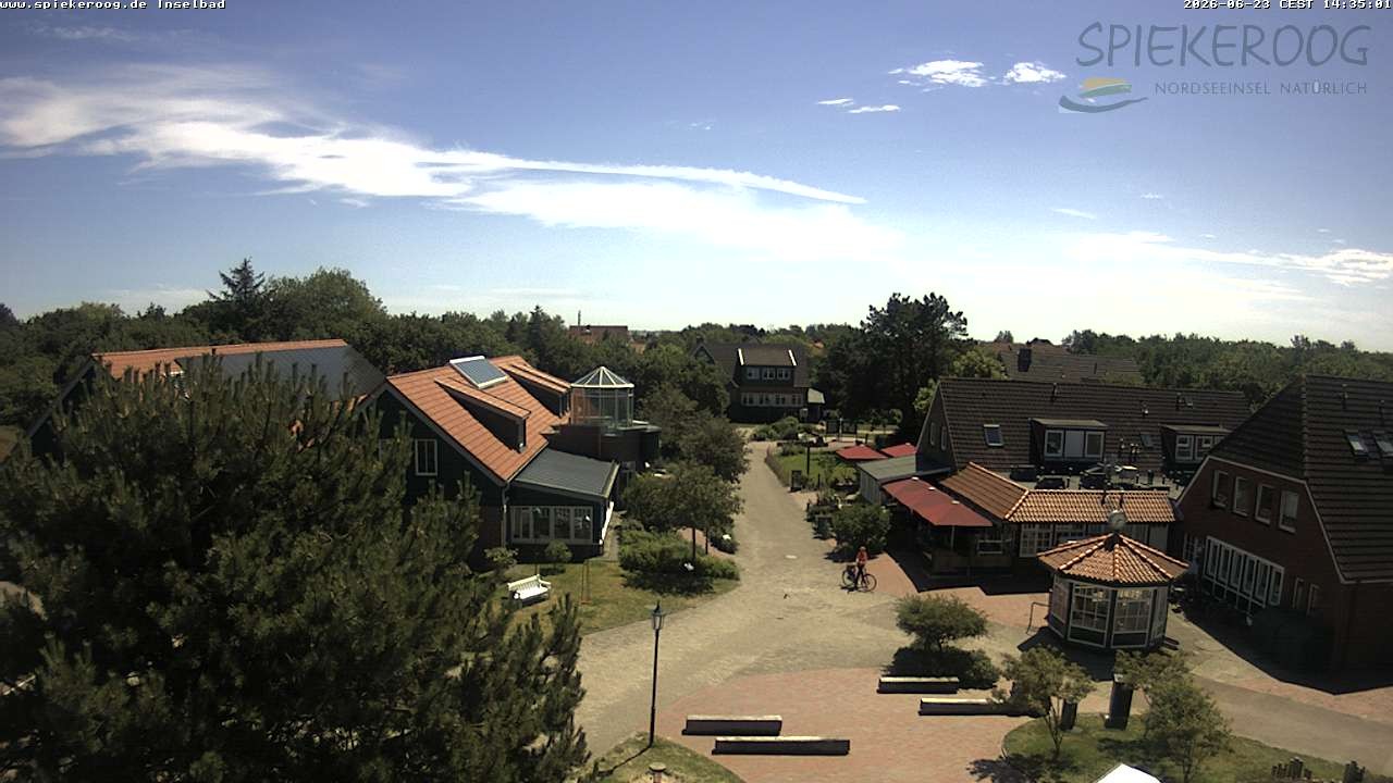 Archiv Foto Webcam Spiekeroog: Kurzentrum Inselbad