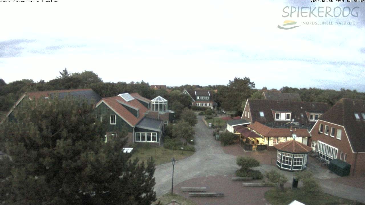 Archiv Foto Webcam Spiekeroog: Kurzentrum Inselbad