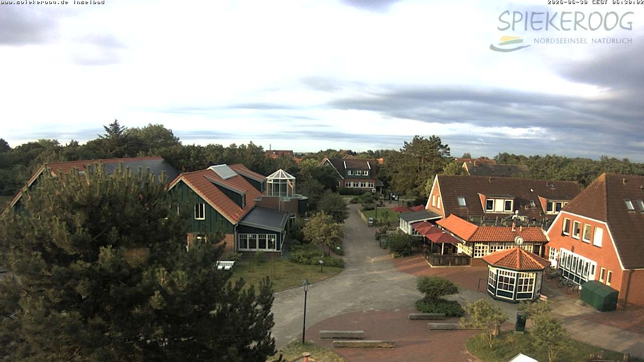 Archiv Foto Webcam Spiekeroog: Kurzentrum Inselbad