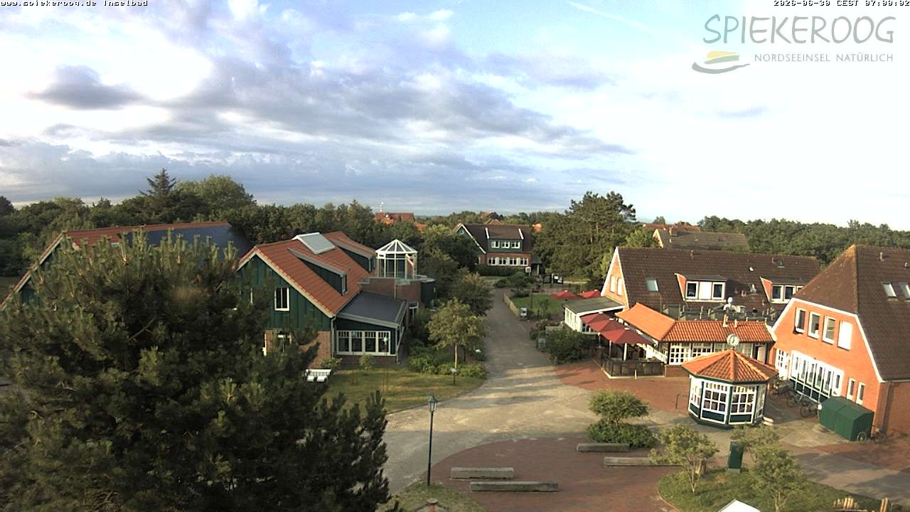 Archiv Foto Webcam Spiekeroog: Kurzentrum Inselbad