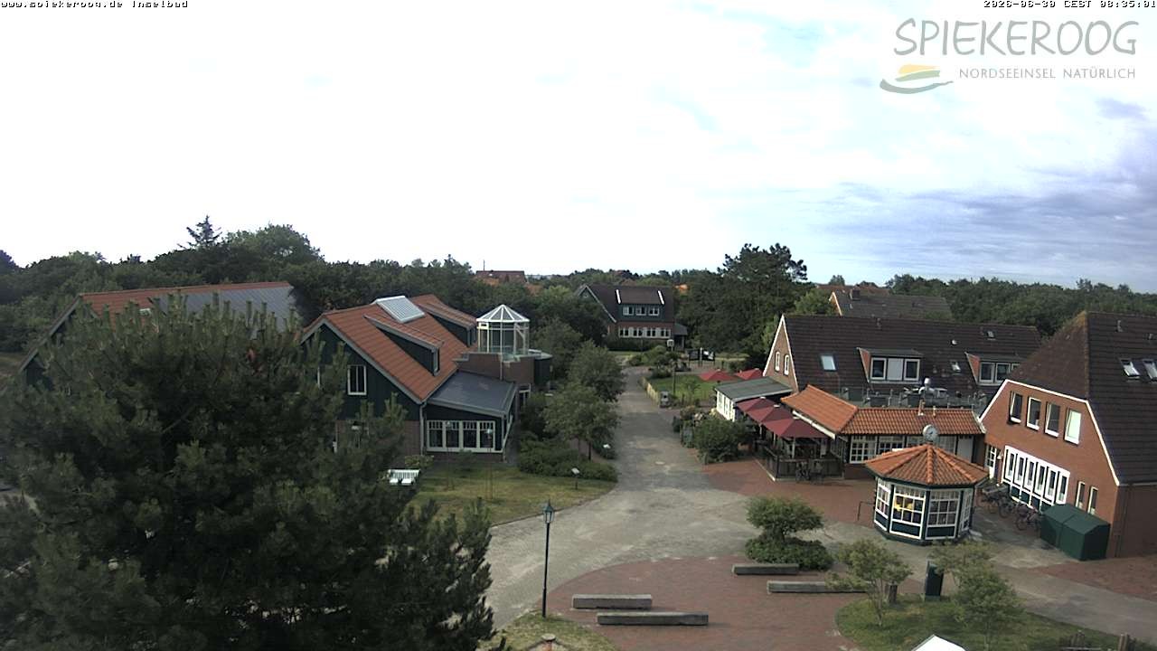 Archiv Foto Webcam Spiekeroog: Kurzentrum Inselbad
