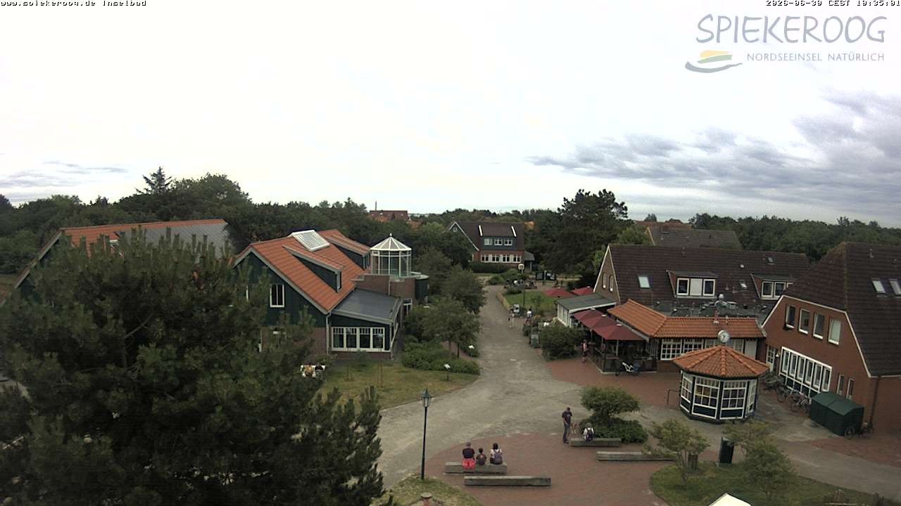 Archiv Foto Webcam Spiekeroog: Kurzentrum Inselbad