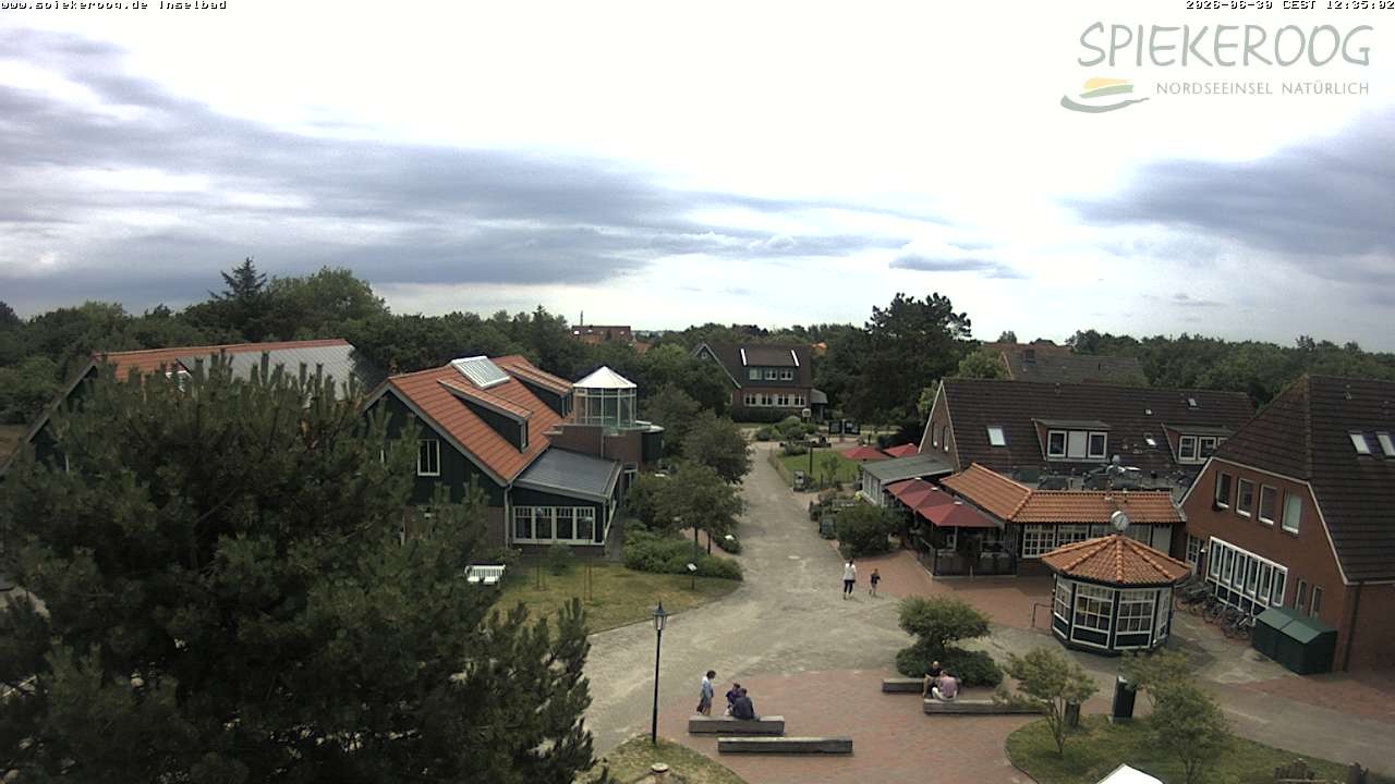 Archiv Foto Webcam Spiekeroog: Kurzentrum Inselbad
