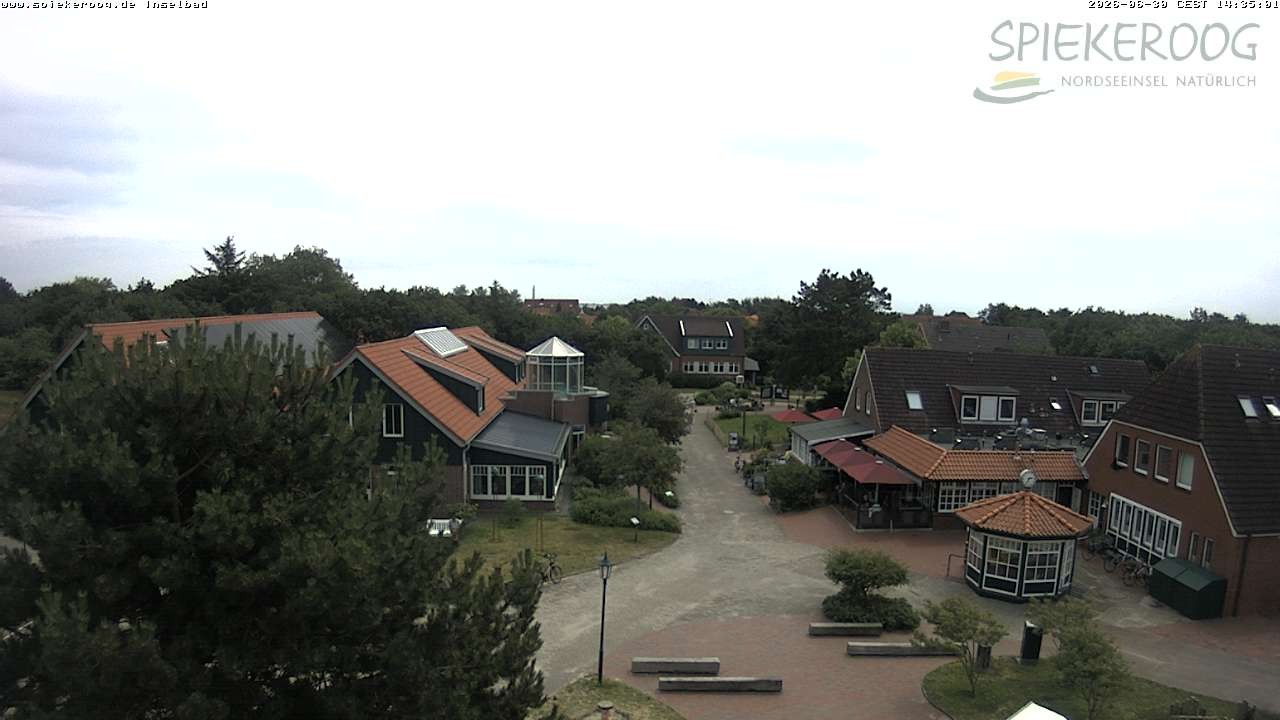 Archiv Foto Webcam Spiekeroog: Kurzentrum Inselbad