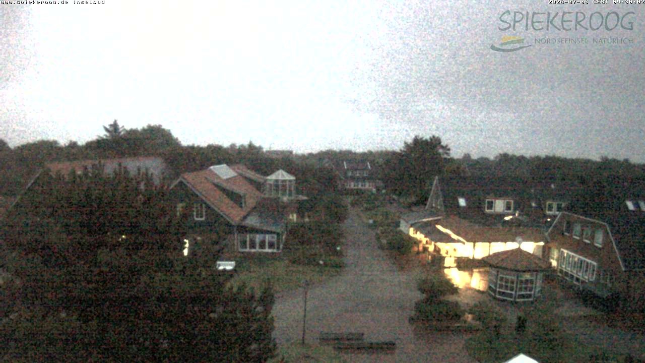 Archiv Foto Webcam Spiekeroog: Kurzentrum Inselbad