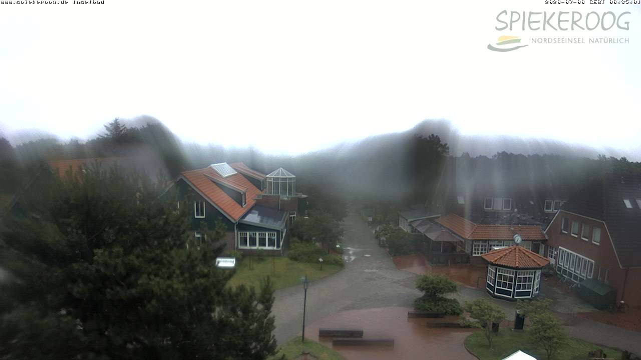 Archiv Foto Webcam Spiekeroog: Kurzentrum Inselbad
