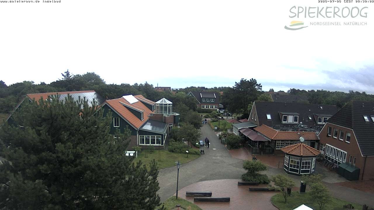 Archiv Foto Webcam Spiekeroog: Kurzentrum Inselbad