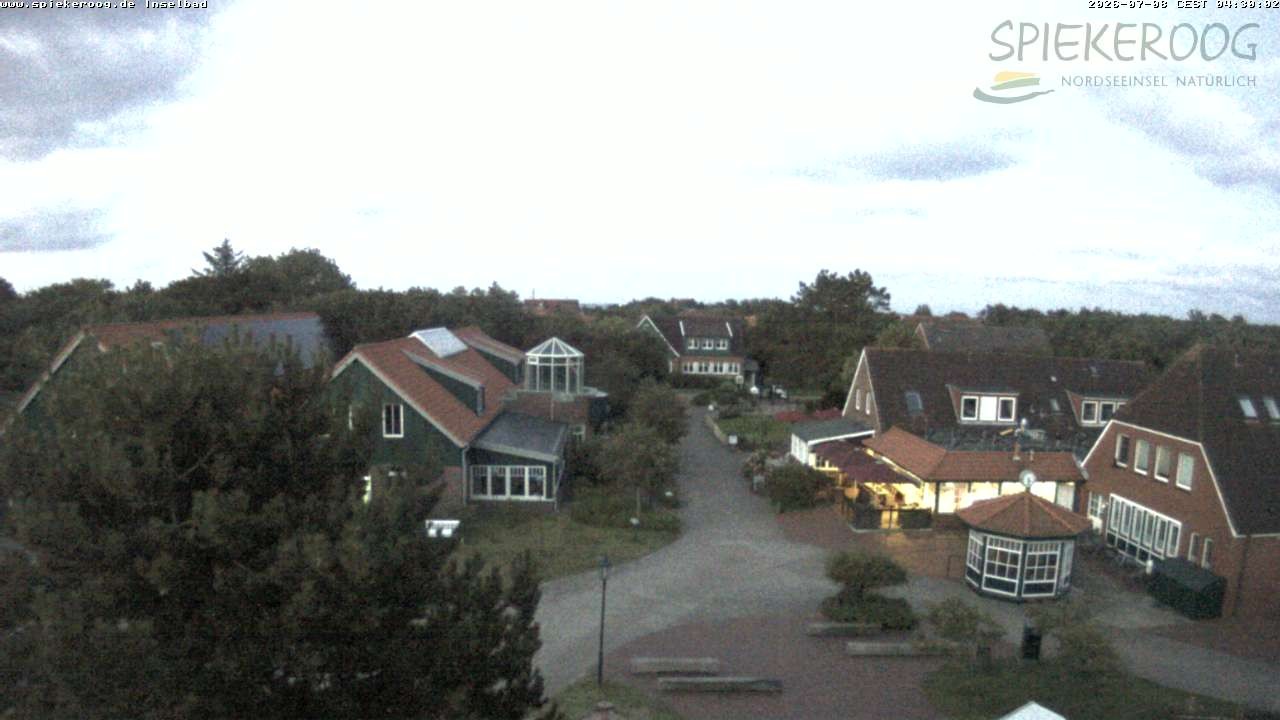 Archiv Foto Webcam Spiekeroog: Kurzentrum Inselbad