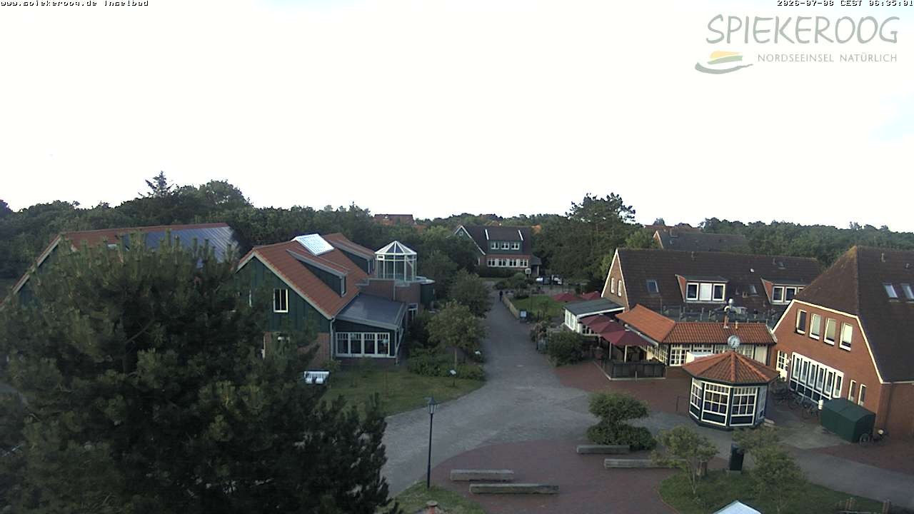 Archiv Foto Webcam Spiekeroog: Kurzentrum Inselbad