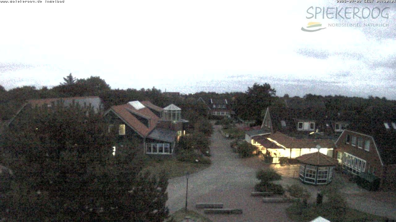 Archiv Foto Webcam Spiekeroog: Kurzentrum Inselbad