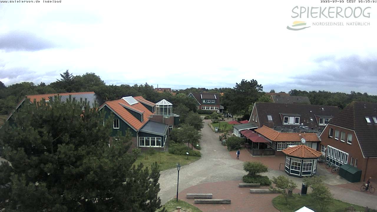Archiv Foto Webcam Spiekeroog: Kurzentrum Inselbad