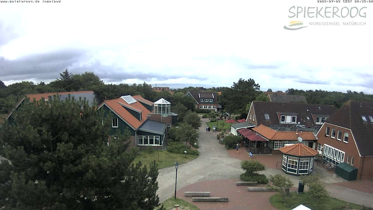 Archiv Foto Webcam Spiekeroog: Kurzentrum Inselbad
