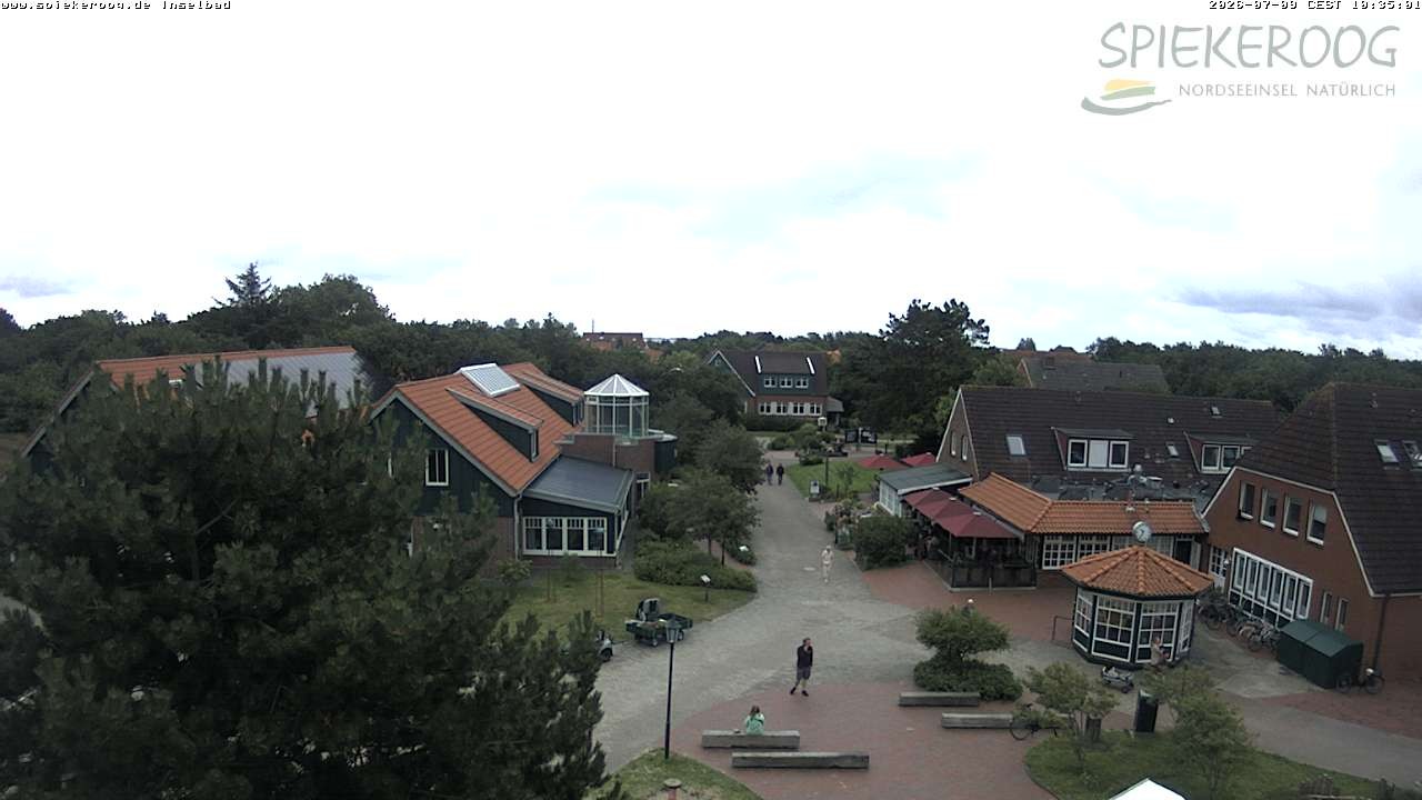 Archiv Foto Webcam Spiekeroog: Kurzentrum Inselbad