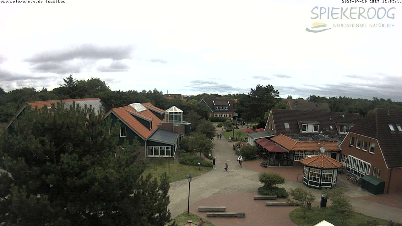 Archiv Foto Webcam Spiekeroog: Kurzentrum Inselbad
