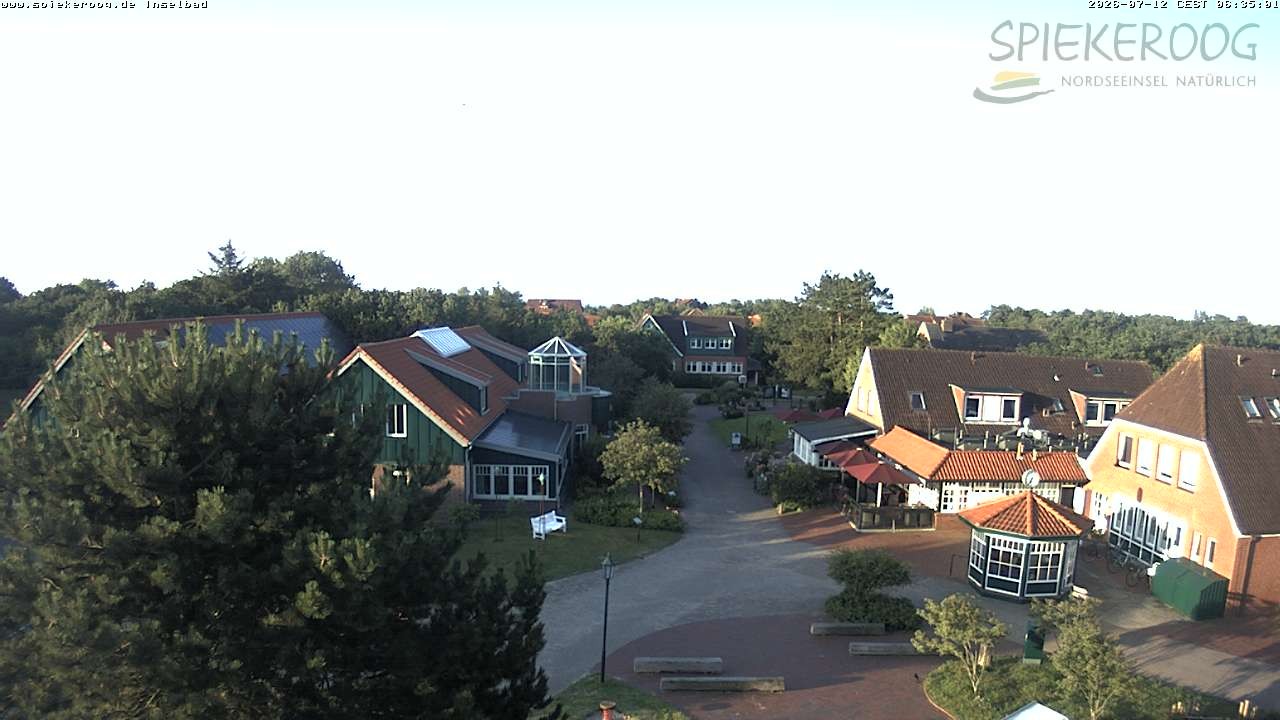 Archiv Foto Webcam Spiekeroog: Kurzentrum Inselbad