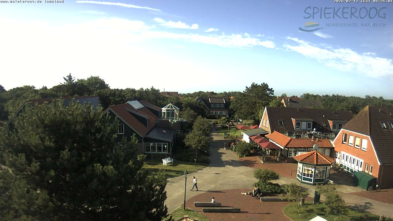 Archiv Foto Webcam Spiekeroog: Kurzentrum Inselbad