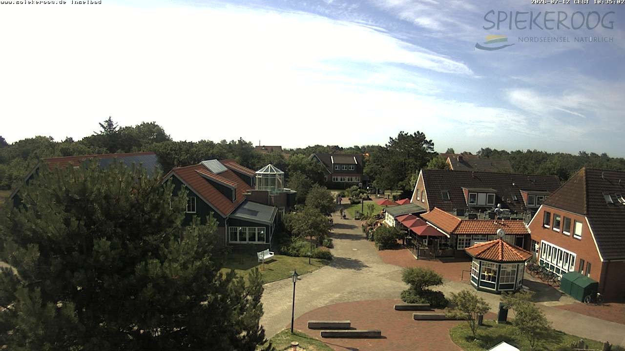 Archiv Foto Webcam Spiekeroog: Kurzentrum Inselbad