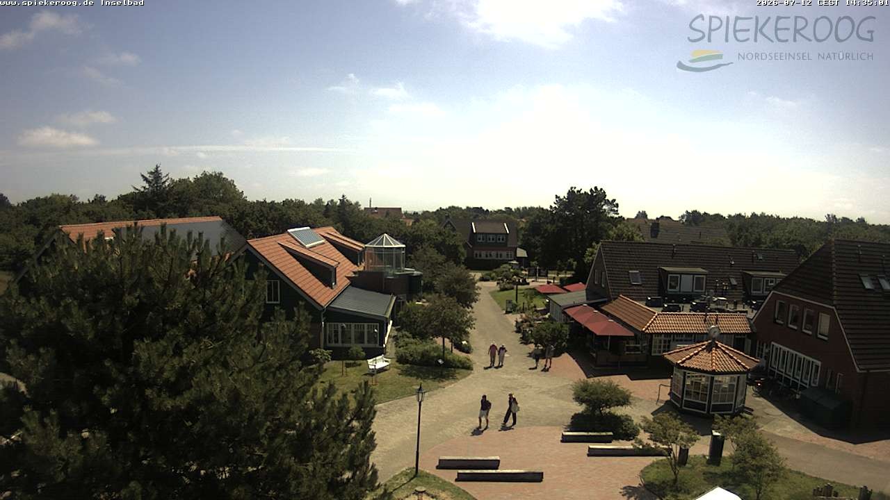 Archiv Foto Webcam Spiekeroog: Kurzentrum Inselbad