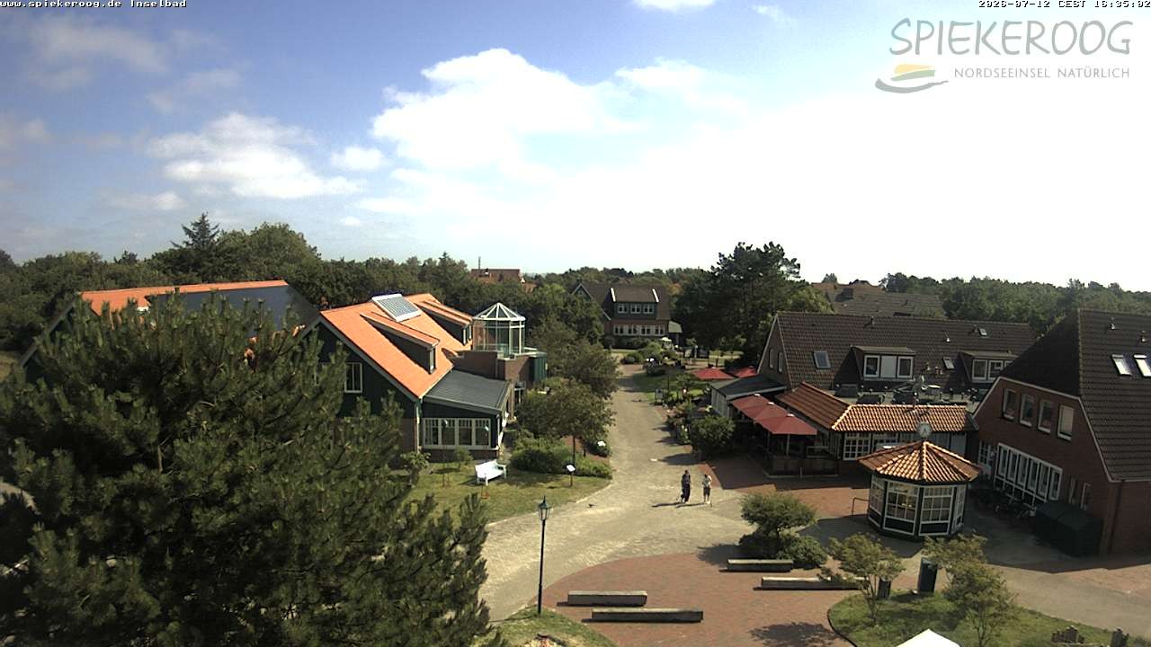 Archiv Foto Webcam Spiekeroog: Kurzentrum Inselbad