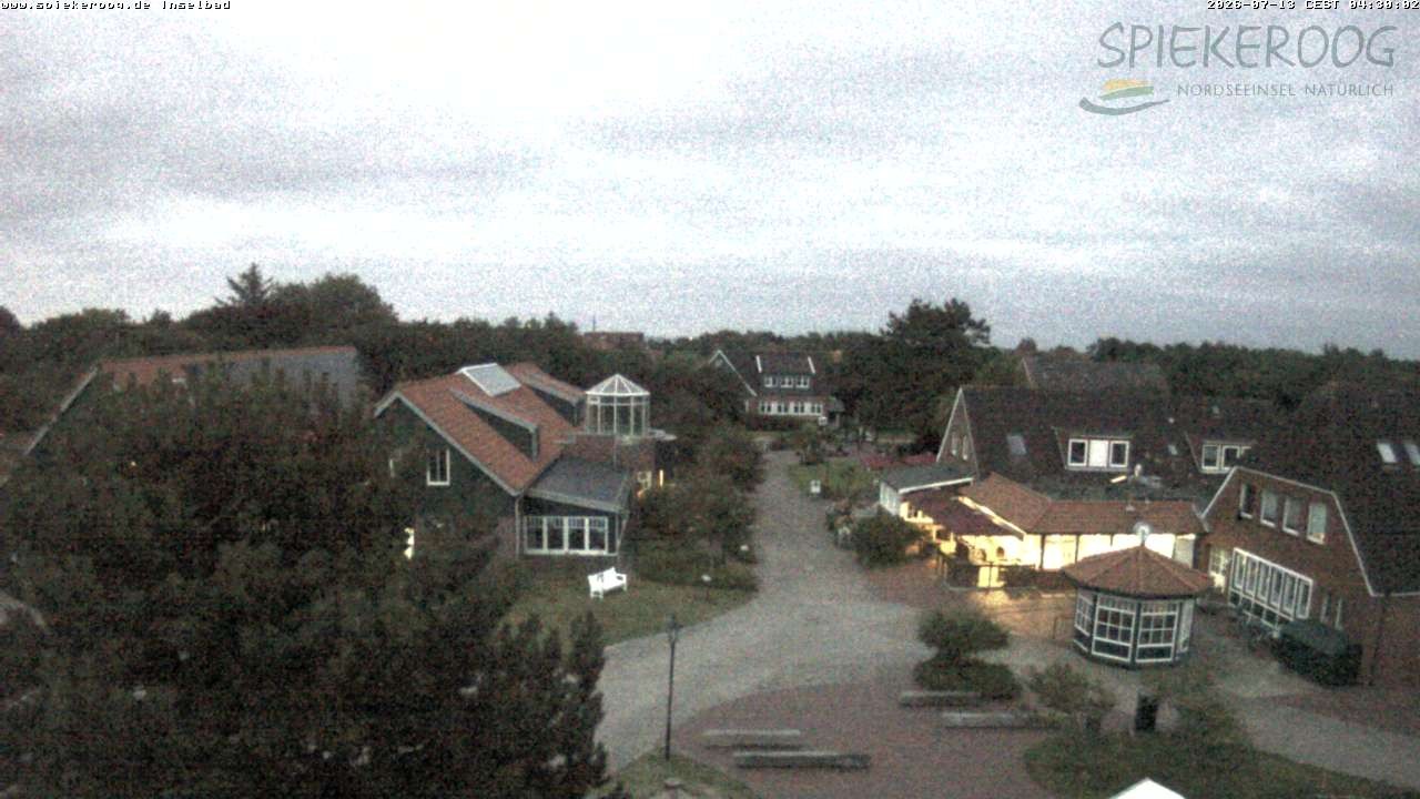 Archiv Foto Webcam Spiekeroog: Kurzentrum Inselbad