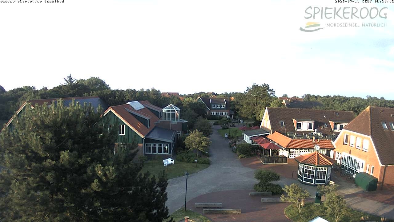 Archiv Foto Webcam Spiekeroog: Kurzentrum Inselbad