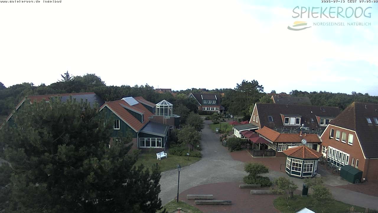 Archiv Foto Webcam Spiekeroog: Kurzentrum Inselbad