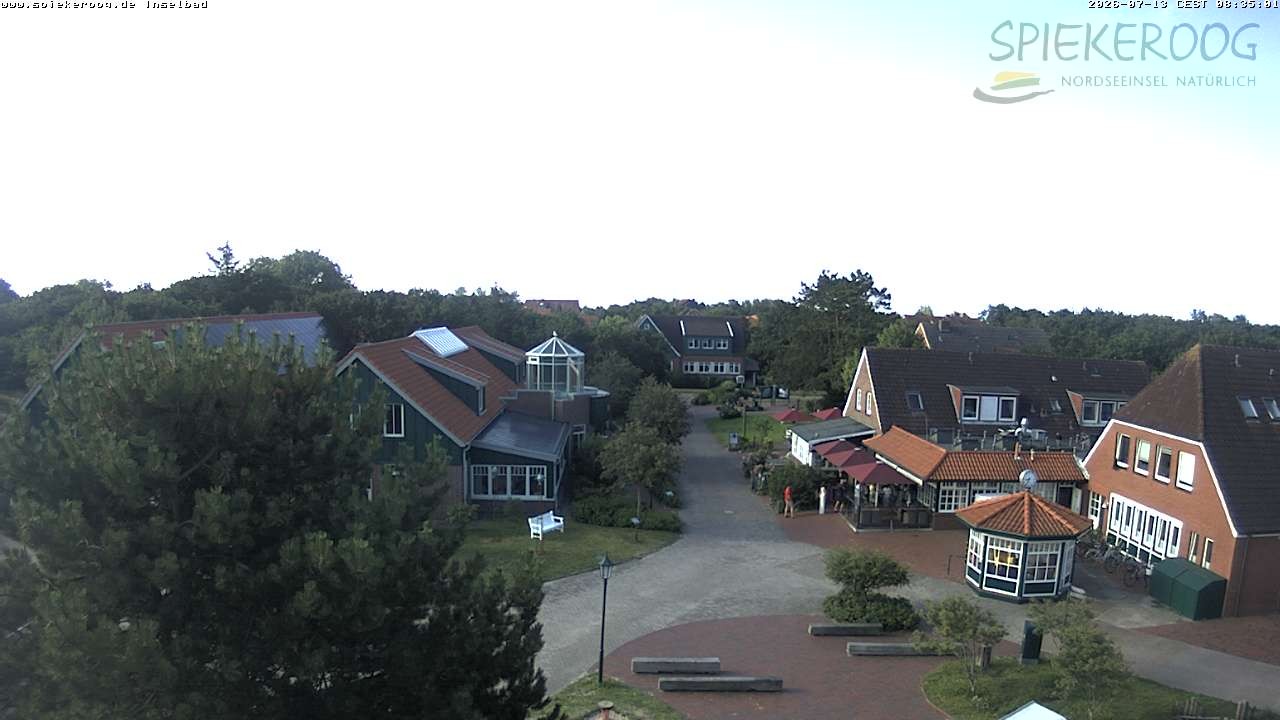 Archiv Foto Webcam Spiekeroog: Kurzentrum Inselbad