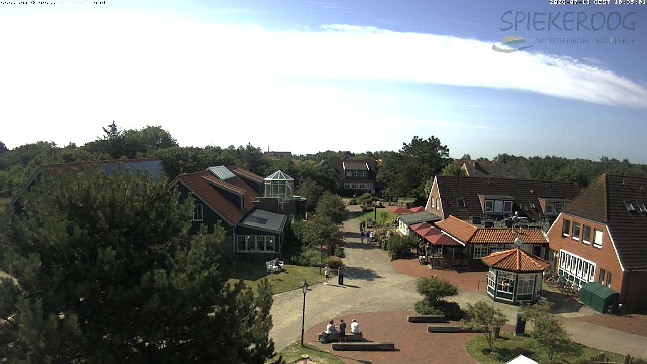Archived image Webcam Spa Spiekeroog