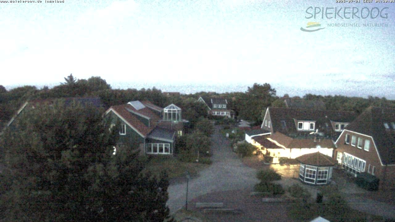 Archiv Foto Webcam Spiekeroog: Kurzentrum Inselbad