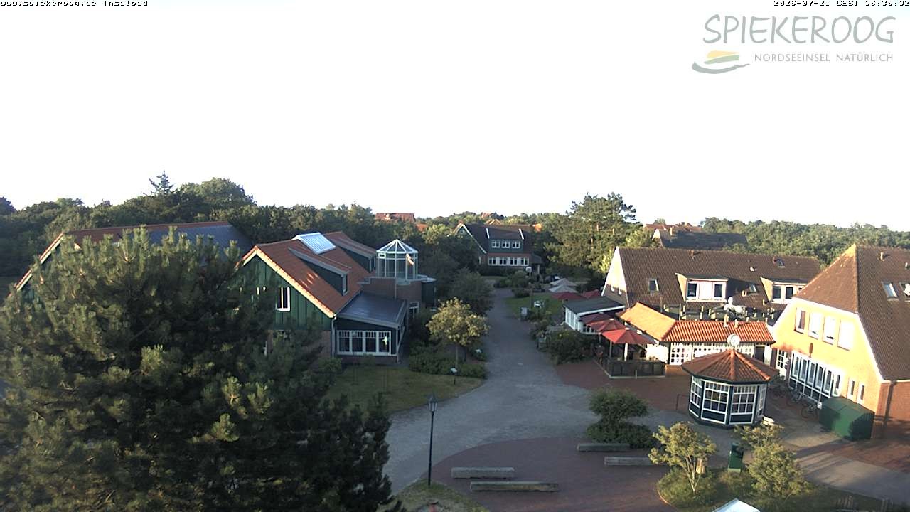 Archiv Foto Webcam Spiekeroog: Kurzentrum Inselbad