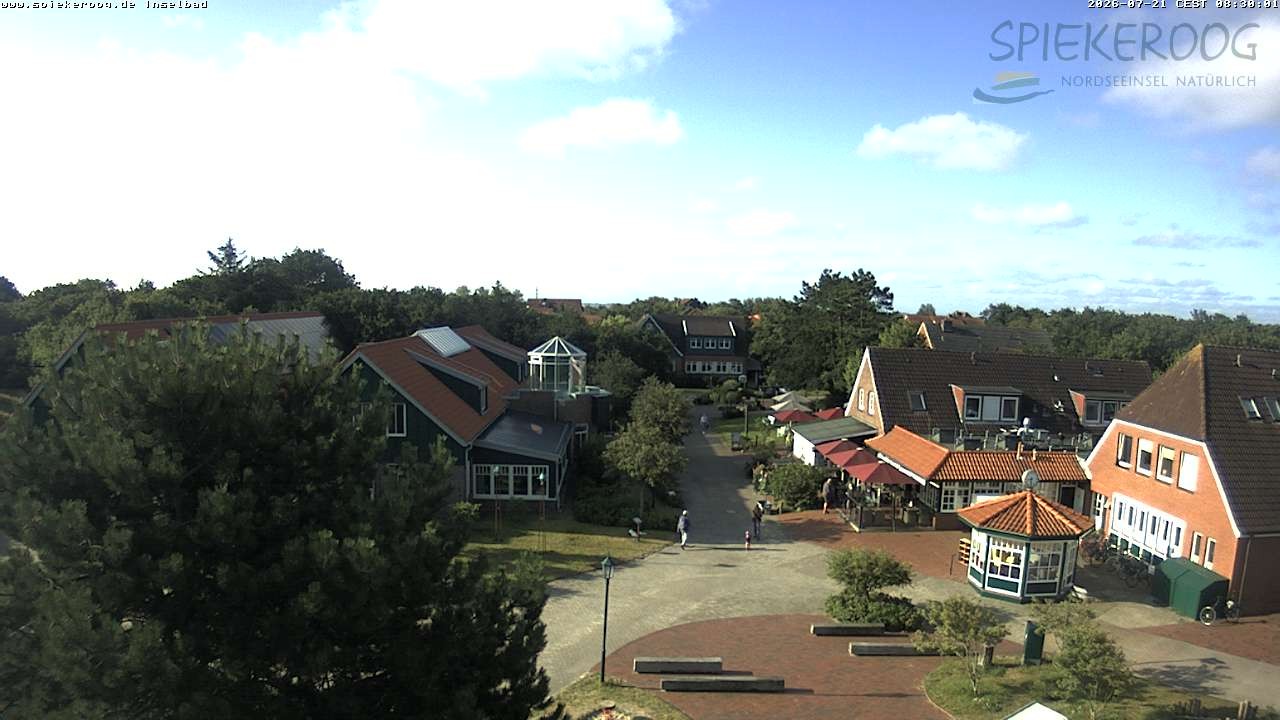 Archiv Foto Webcam Spiekeroog: Kurzentrum Inselbad