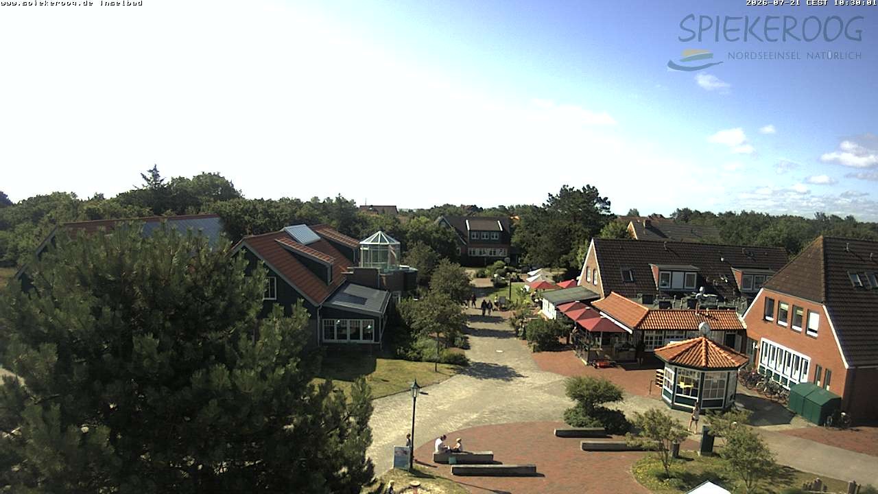Archiv Foto Webcam Spiekeroog: Kurzentrum Inselbad