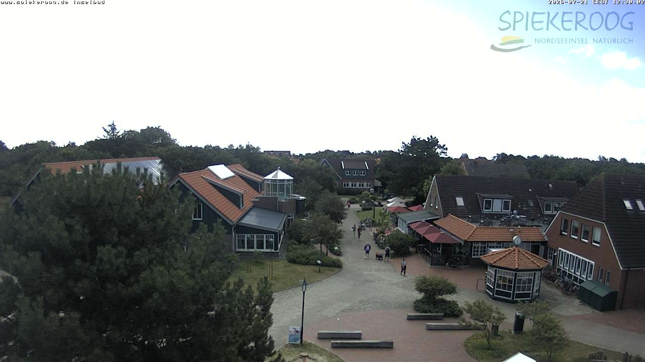 Archiv Foto Webcam Spiekeroog: Kurzentrum Inselbad