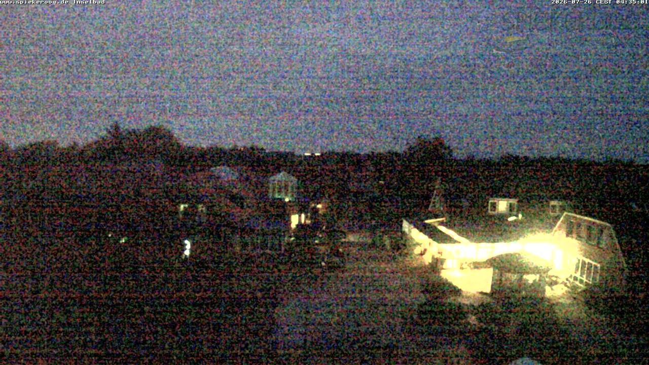 Archiv Foto Webcam Spiekeroog: Kurzentrum Inselbad
