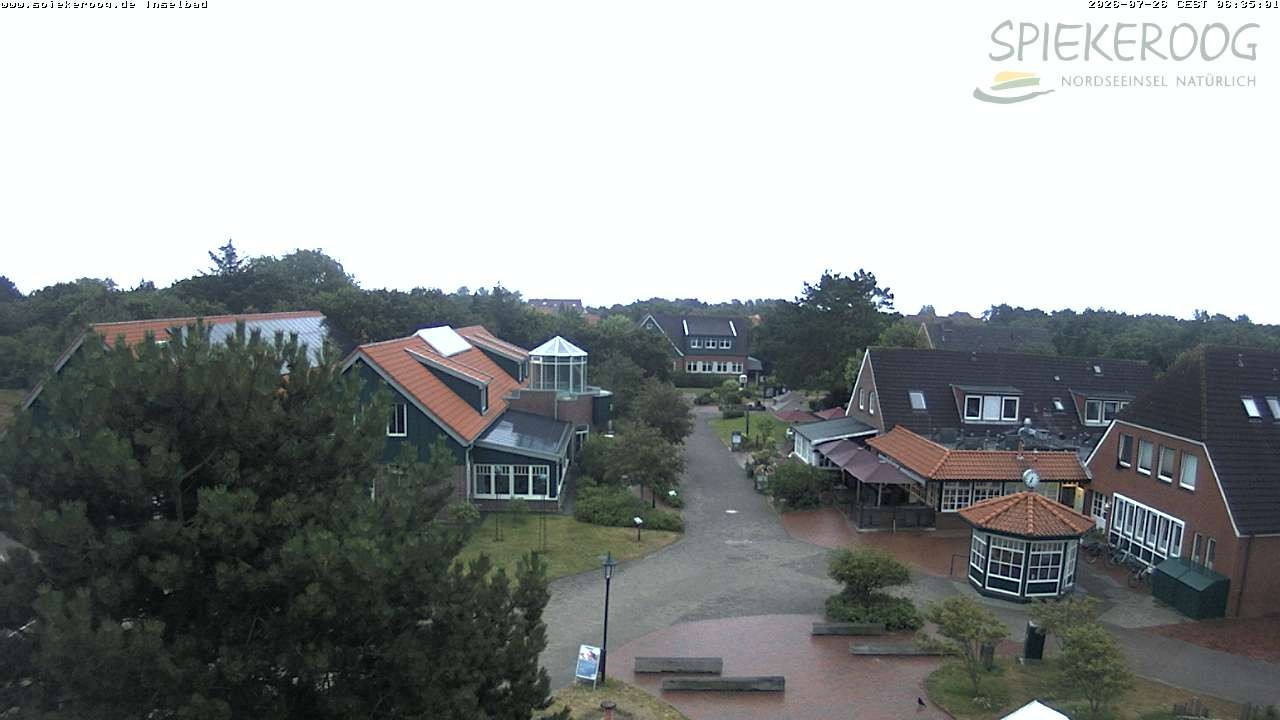 Archiv Foto Webcam Spiekeroog: Kurzentrum Inselbad