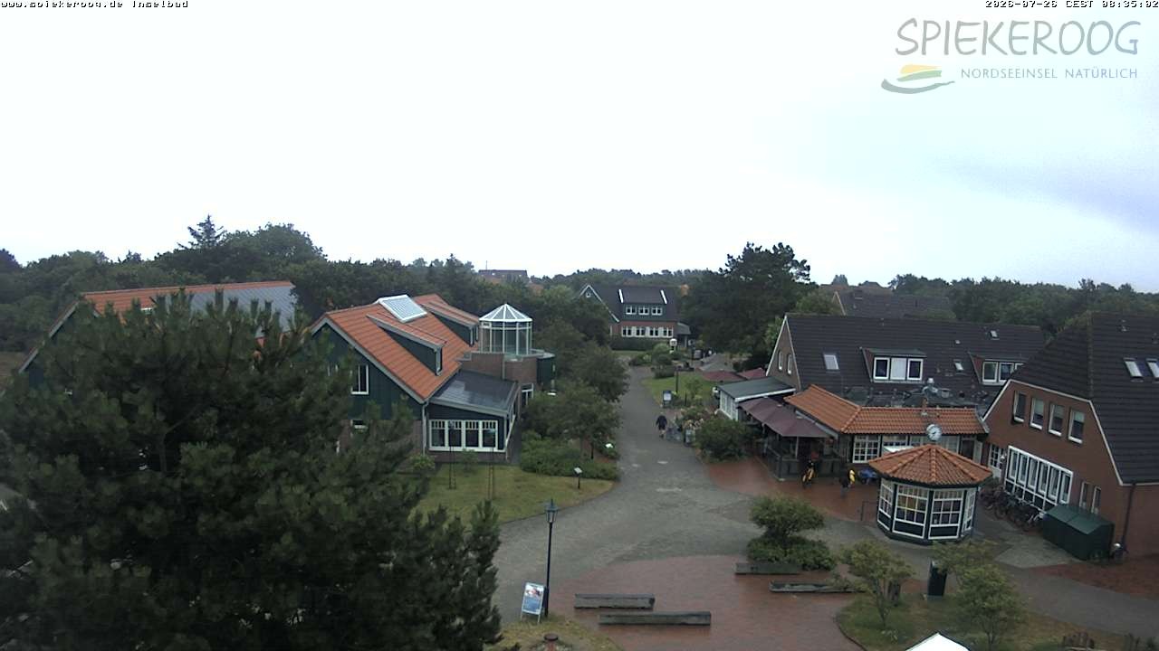 Archiv Foto Webcam Spiekeroog: Kurzentrum Inselbad