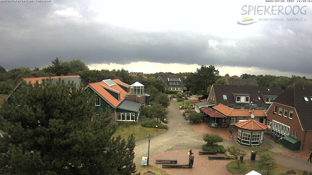 Archiv Foto Webcam Spiekeroog: Kurzentrum Inselbad