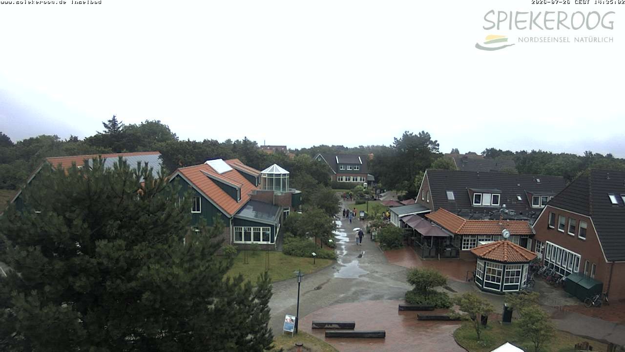 Archiv Foto Webcam Spiekeroog: Kurzentrum Inselbad