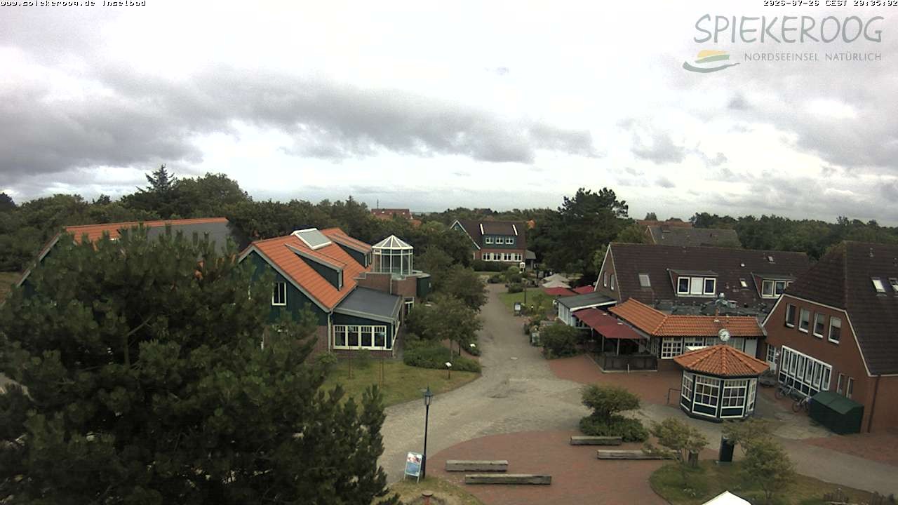 Archiv Foto Webcam Spiekeroog: Kurzentrum Inselbad