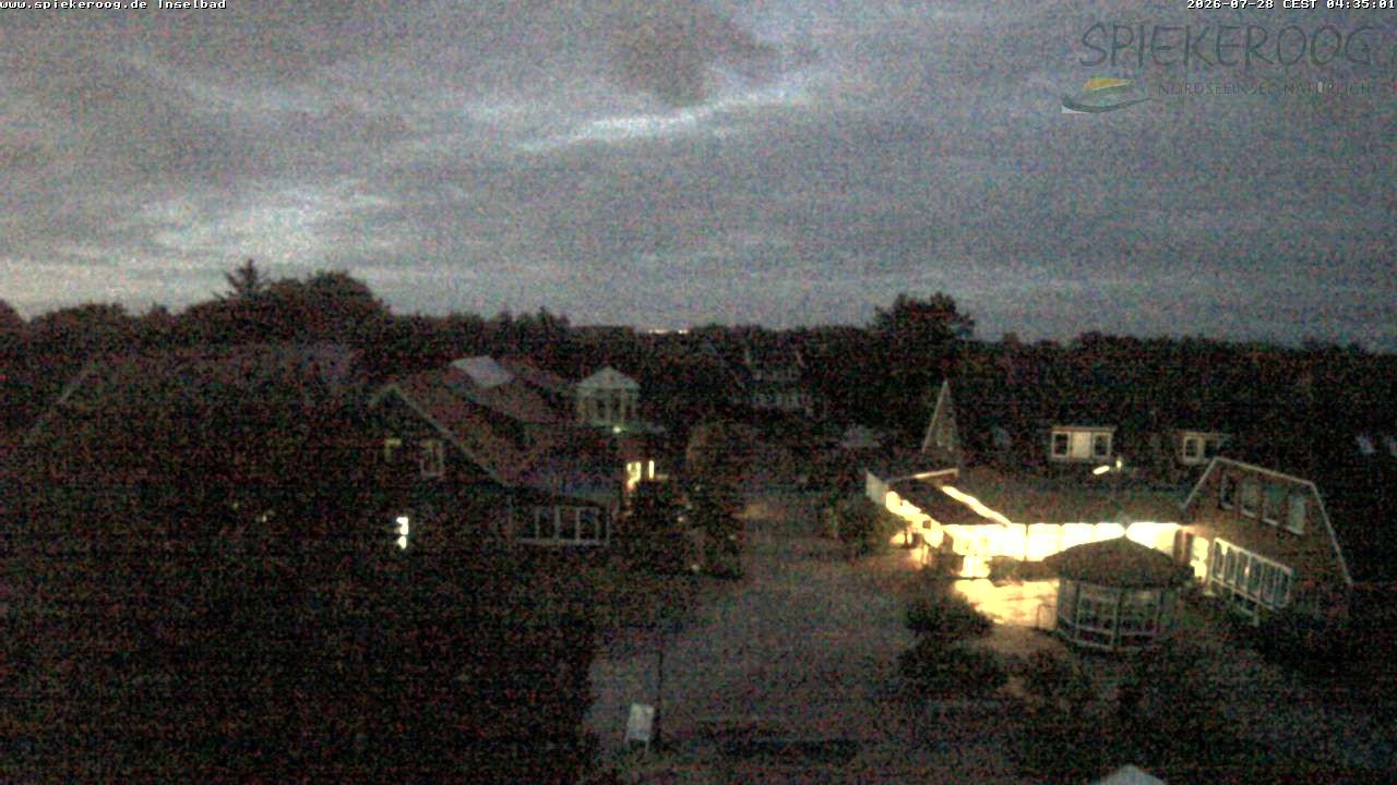 Archiv Foto Webcam Spiekeroog: Kurzentrum Inselbad