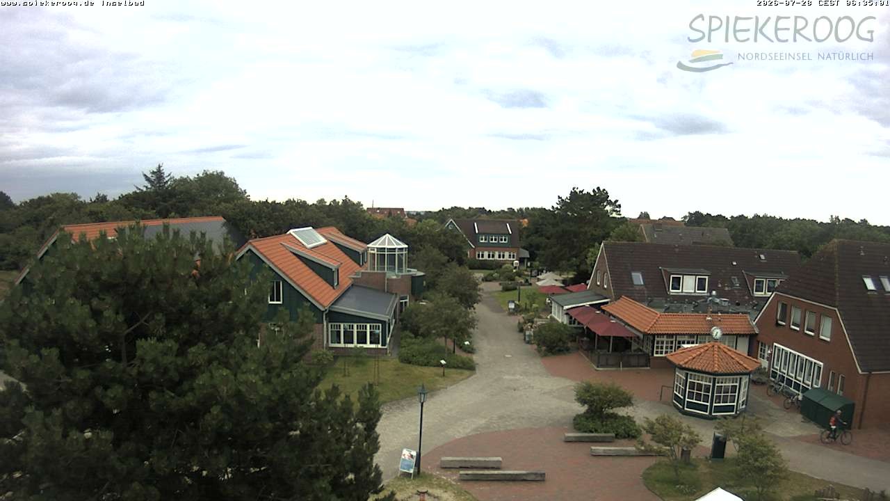 Archiv Foto Webcam Spiekeroog: Kurzentrum Inselbad