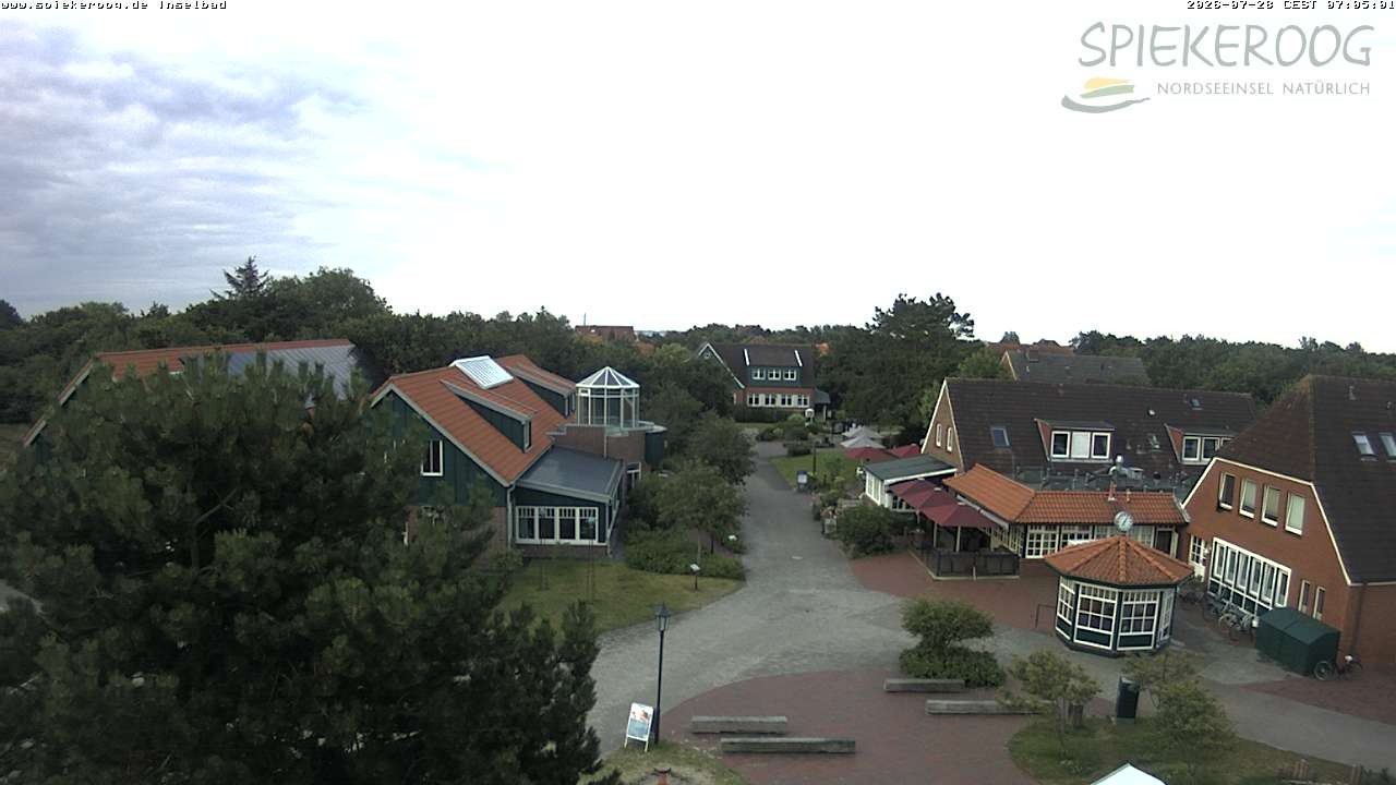 Archiv Foto Webcam Spiekeroog: Kurzentrum Inselbad