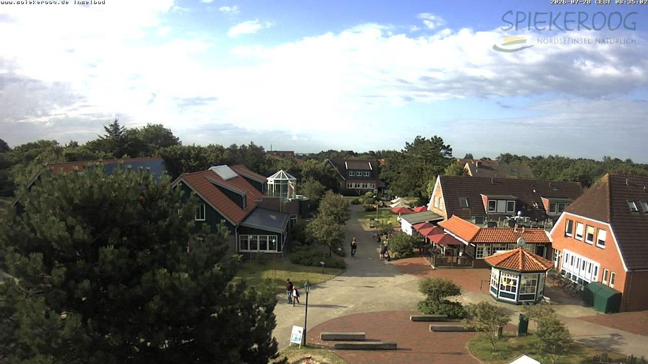 Archiv Foto Webcam Spiekeroog: Kurzentrum Inselbad