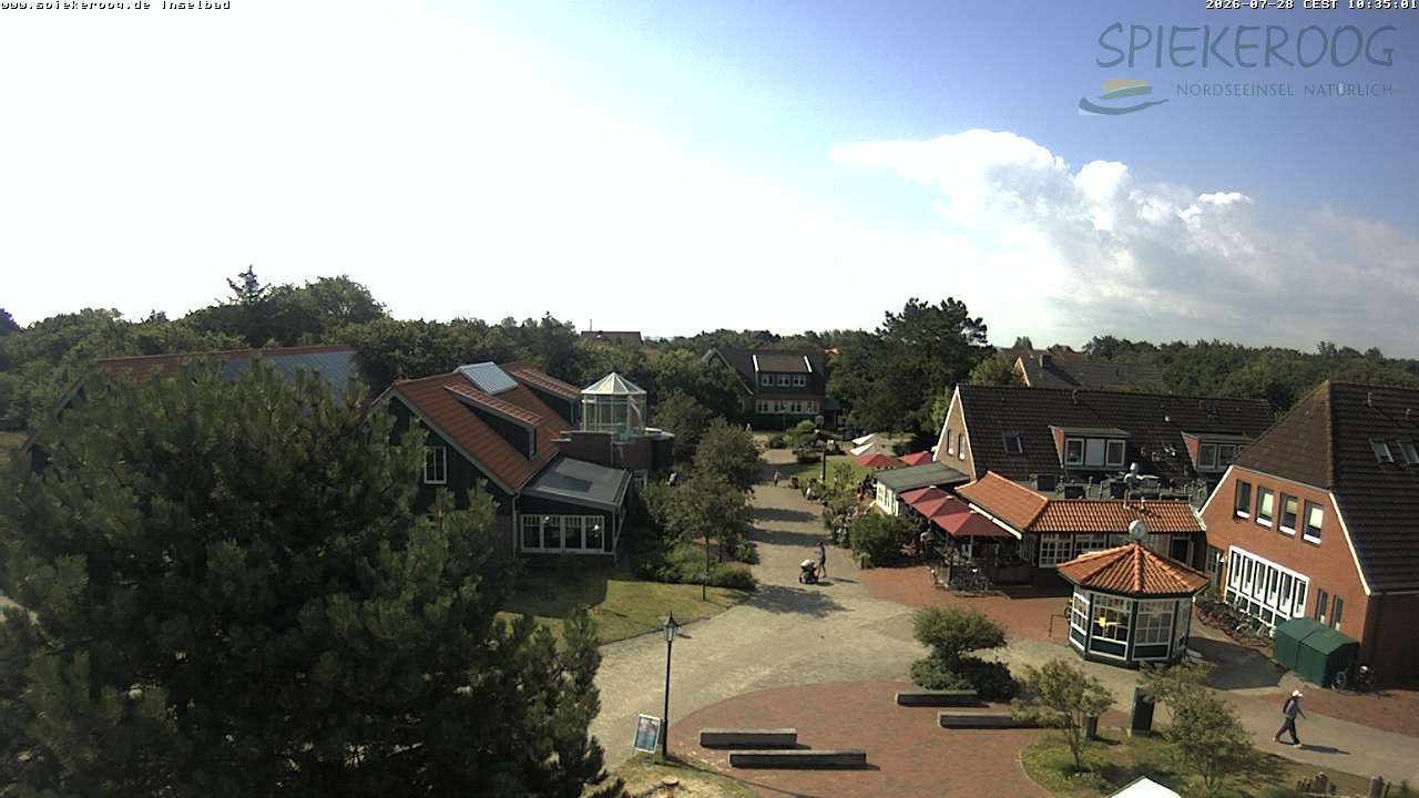 Archiv Foto Webcam Spiekeroog: Kurzentrum Inselbad