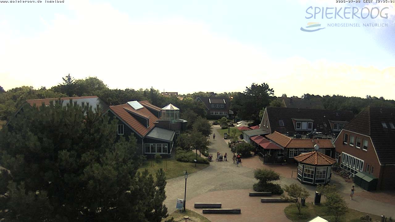 Archiv Foto Webcam Spiekeroog: Kurzentrum Inselbad