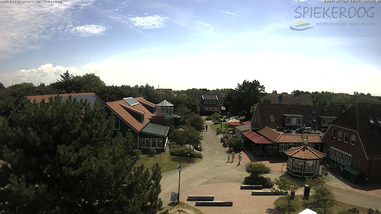 Archiv Foto Webcam Spiekeroog: Kurzentrum Inselbad